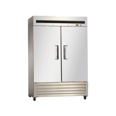 Congelador vertical comercial de la exhibición de la puerta de Singel del gabinete del refrigerador 1-Door de USACUC1D
