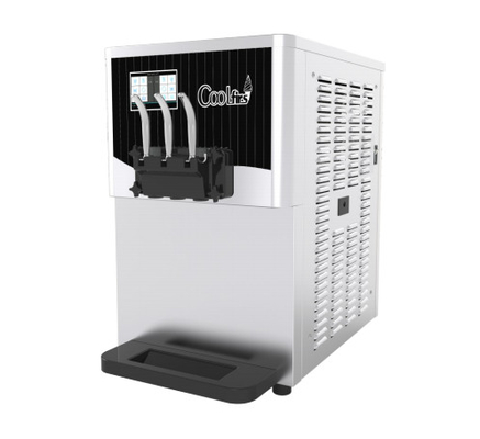 Máquina comercial del helado de la máquina del yogur de CF9128X con las tolvas 14L*1