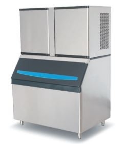 Máquina de hielo cuadrada del cubo del fabricante cuadrado industrial comercial SD-350, máquina del fabricante de hielo 110kg