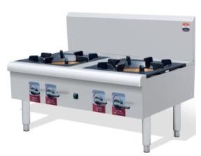 Estilo chino de YDSYJFATL que cocina la estufa común baja 2-Range del pote de la gama