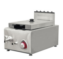 Sartén profunda comercial del gas 1-Tank de la encimera del equipo de la cocina del restaurante de E-RQZ-400G