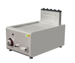 Sartén profunda comercial del gas 1-Tank de la encimera del equipo de la cocina del restaurante de E-RQZ-400G