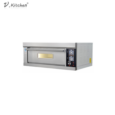 1 control timer mecánico de Tray Electric Bakery Oven Machine de la cubierta 1