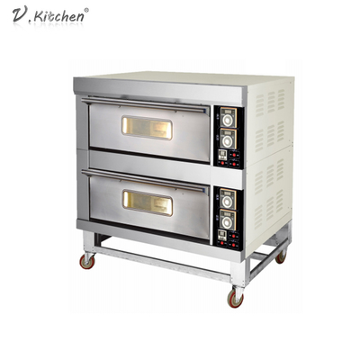 1 control timer mecánico de Tray Electric Bakery Oven Machine de la cubierta 1