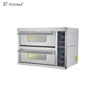 1 control timer mecánico de Tray Electric Bakery Oven Machine de la cubierta 1