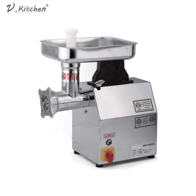 máquina de picar carne comercial de la carne de 100kg/H 550W 0.75HP