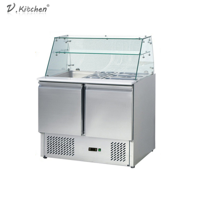 refrigerador comercial de Counder de las puertas del equipo de refrigeración 390L 3