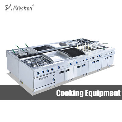 Fuente de acero inoxidable de cocinar comercial del equipo de la cocina del hotel del equipo del equipo