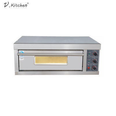 1 control timer mecánico de Tray Electric Bakery Oven Machine de la cubierta 1